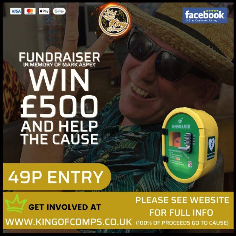 £500 (Fundraiser) Ross Chambers Redditch King Of Comps